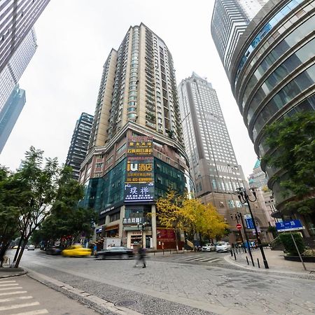 Iu Hotel Chongqing Jiefangbei Экстерьер фото